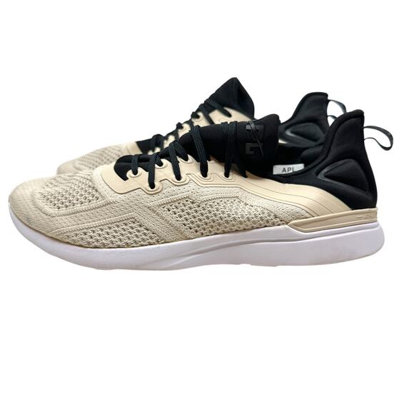 Apl Techloom Tracer Sneaker Trainer Black Cream Beige‎ White Size US 10 - Picture 9 of 13